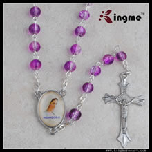 Glass beads rosary